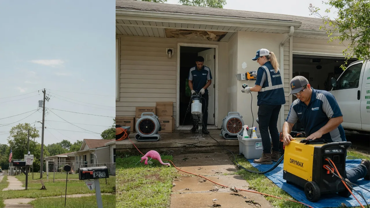 Storm Damage Water Removal in Winthrop, IA near me